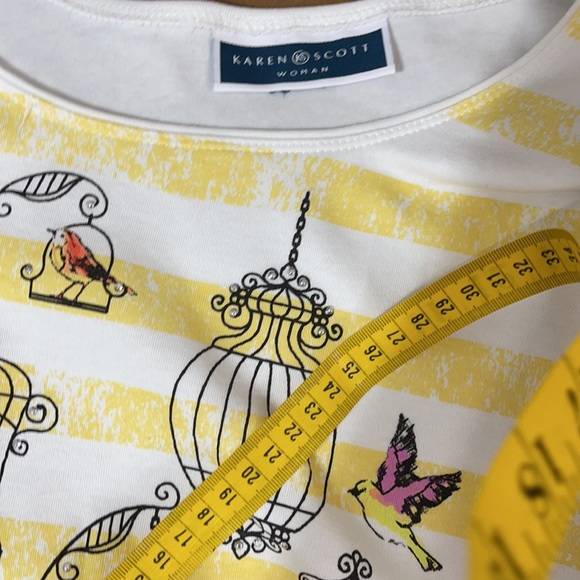 Karen Scott shirt size L or XL - Picture 3 of 3